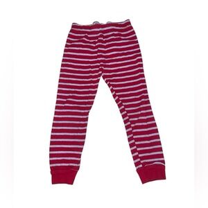 Red & Grey Striped 2T Pajama Pants